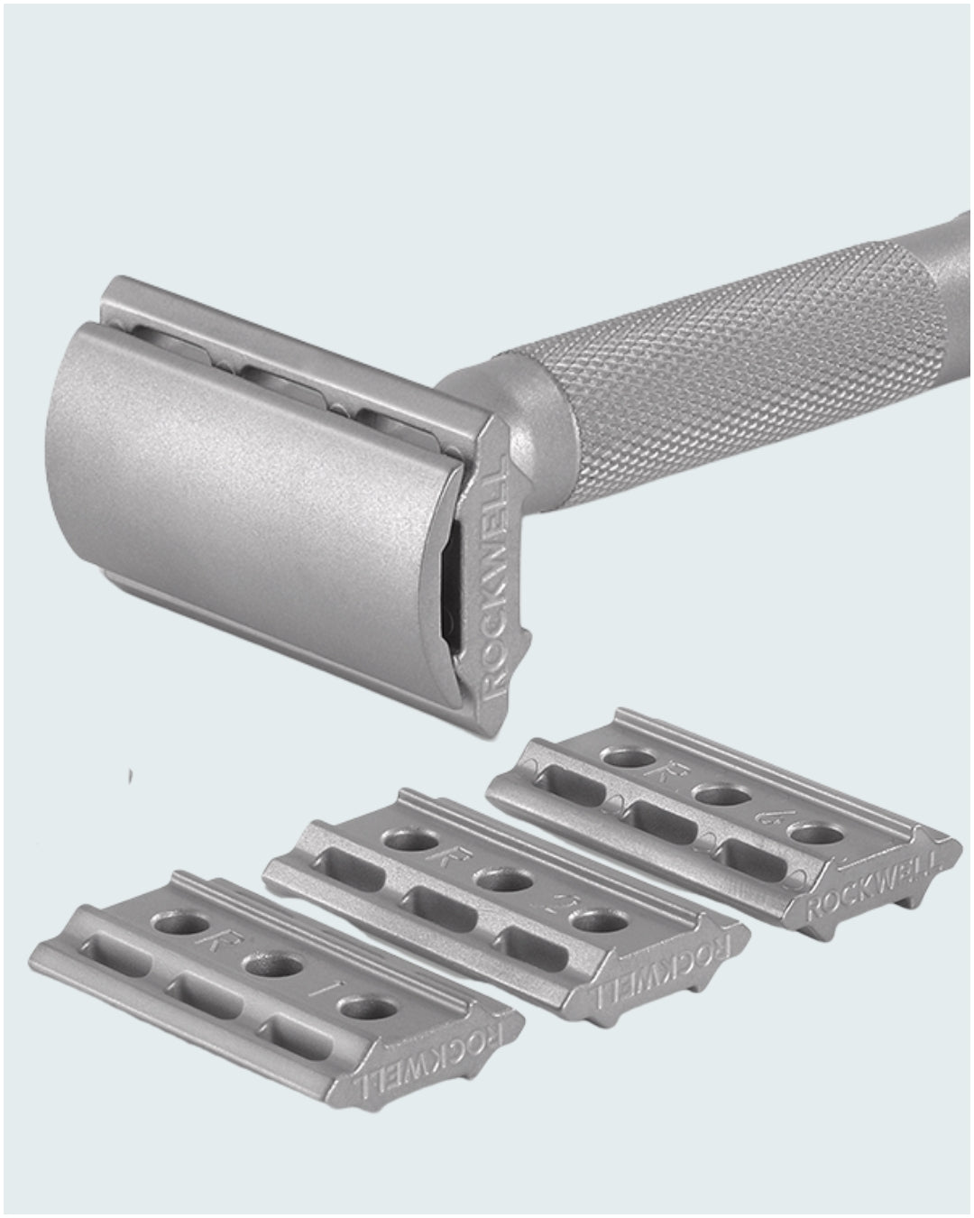 Rockwell 6S Stainless Steel Adjustable Safety Razor