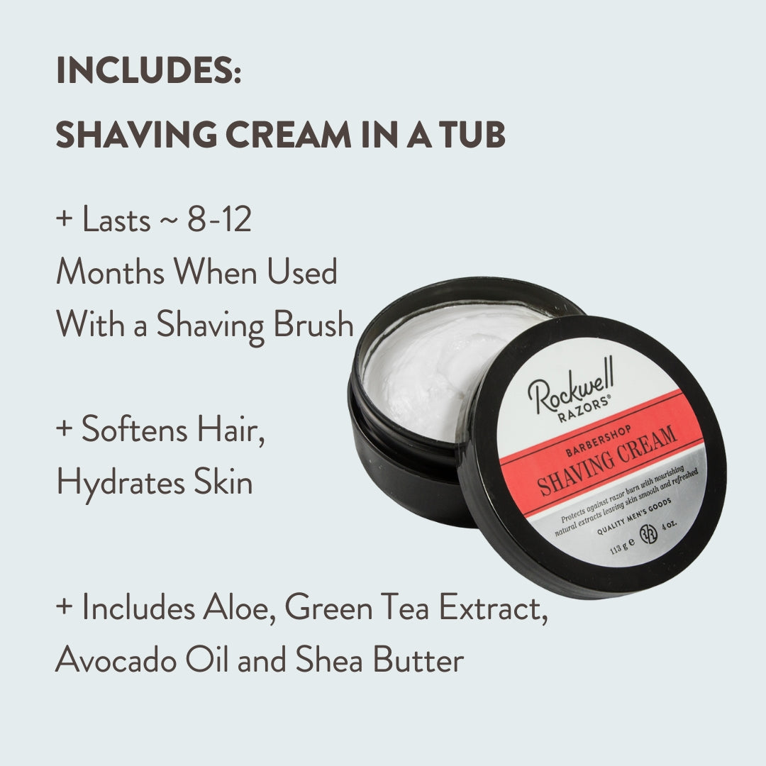 Rockwell 6S Matte Stainless Steel All-In-One Shave Kit - TEST