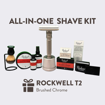 Rockwell T2 Chrome Series All-In-One Shave Kit