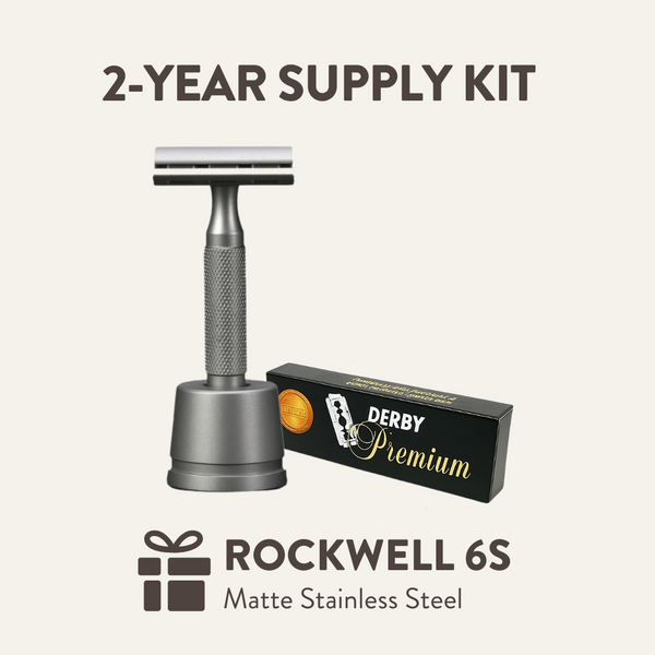 Rockwell 6S 2-Year Kit – Rockwell Razors