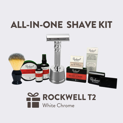 Rockwell T2 Chrome Series All-In-One Shave Kit