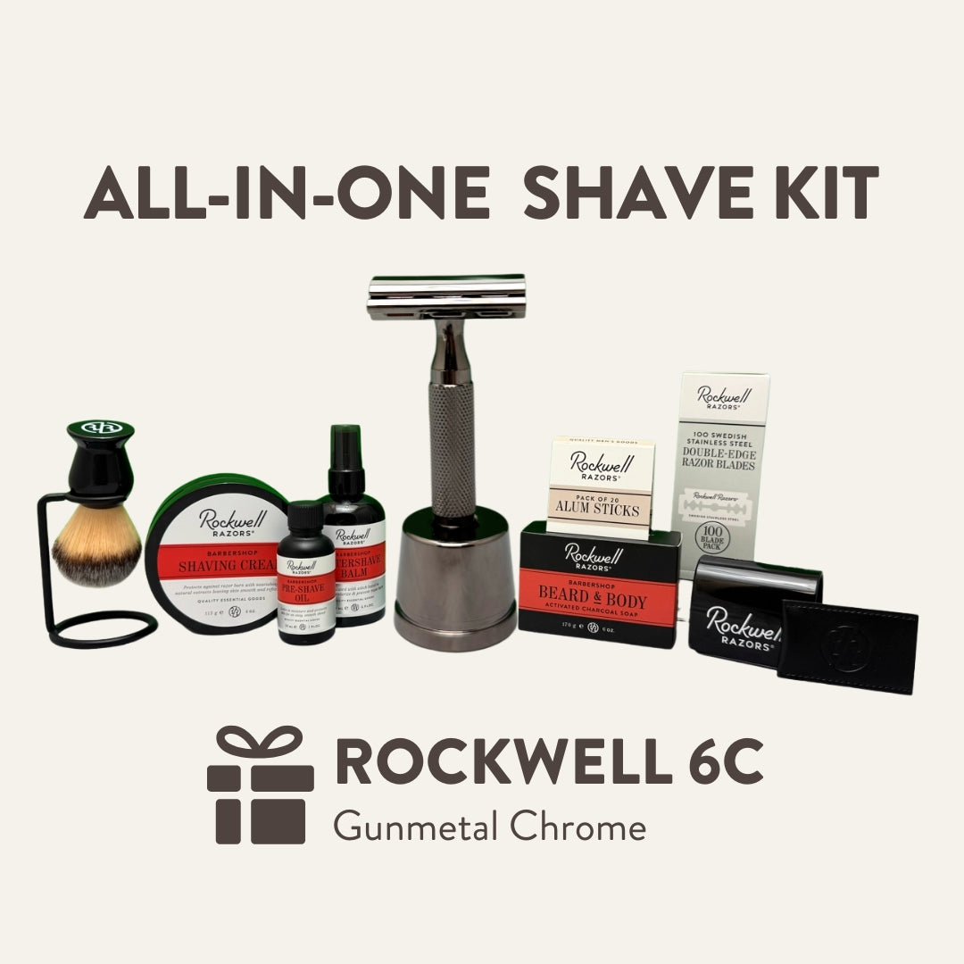 Rockwell 6C Chrome Series All-In-One Shave Kit