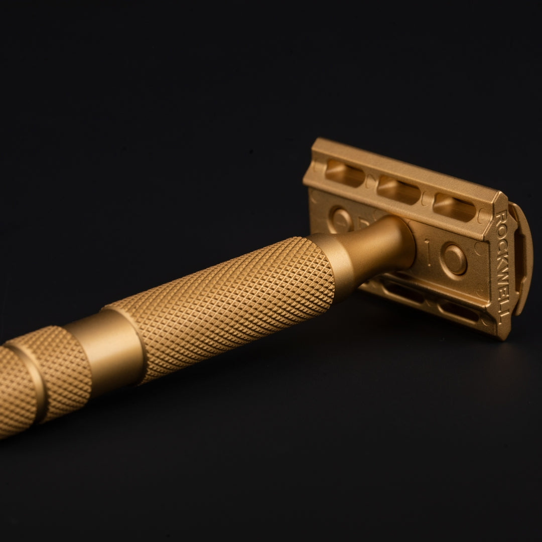 Rockwell 6S 24K Gold Stainless Steel Adjustable Razor