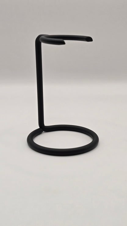 Shave Brush Stand in Black