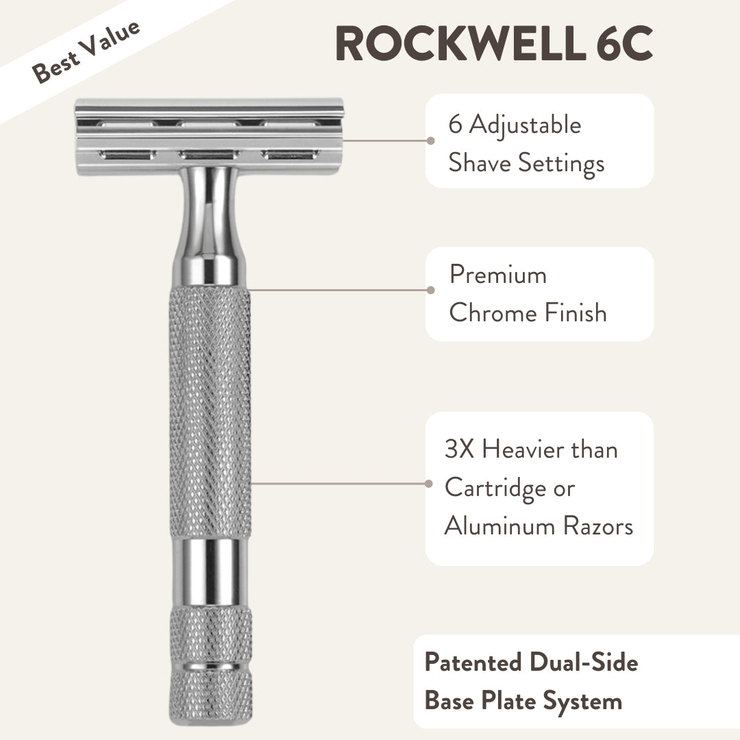 Rockwell 6C Adjustable Chrome Razor (Copy)