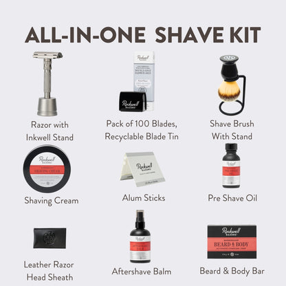 Rockwell T2 Stainless Steel All-In-One Shave Kit