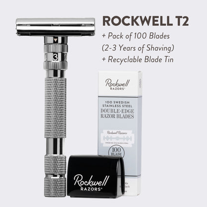 Rockwell T2 Dial Adjustable Chrome Razor