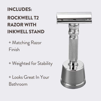 Rockwell T2 Chrome Series All-In-One Shave Kit