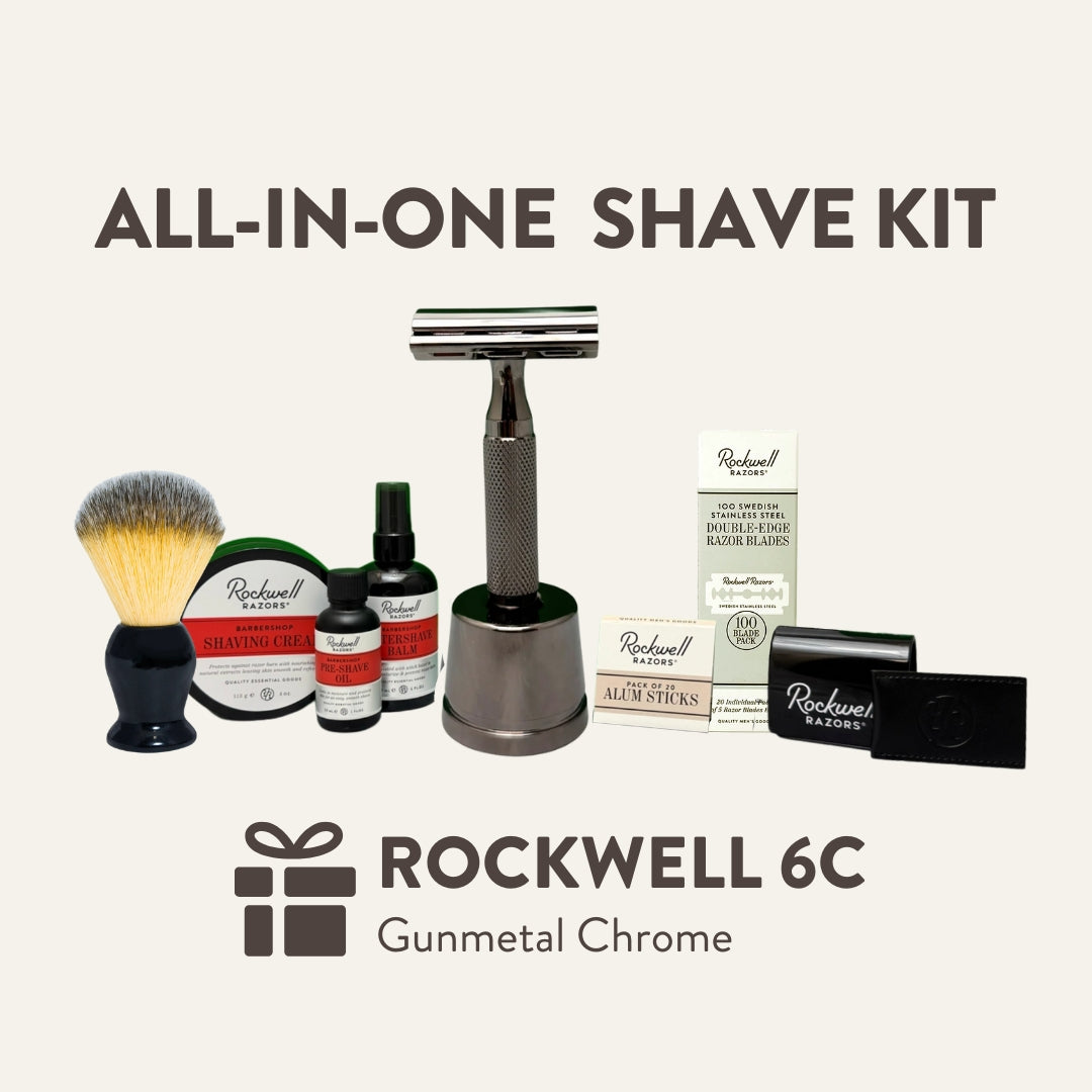 Rockwell 6C Chrome Series All-In-One Shave Kit