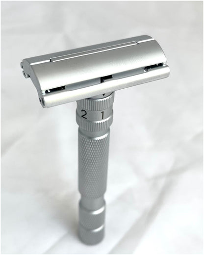 Rockwell T2 Dial Adjustable Stainless Steel Safety Razor