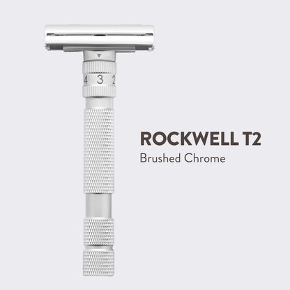 Rockwell T2 Dial Adjustable Chrome Razor