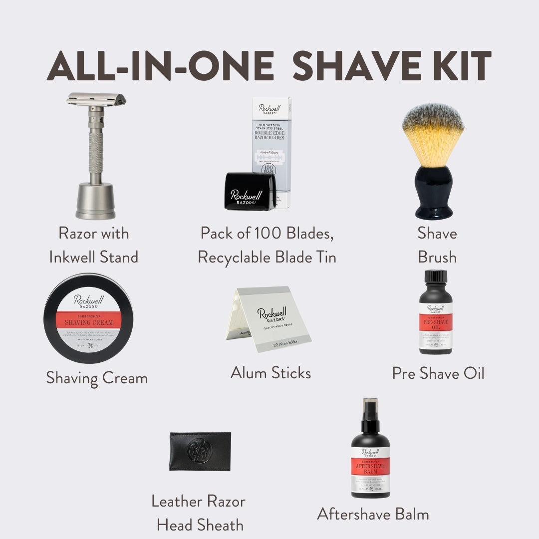 Rockwell T2 Stainless Steel All-In-One Shave Kit