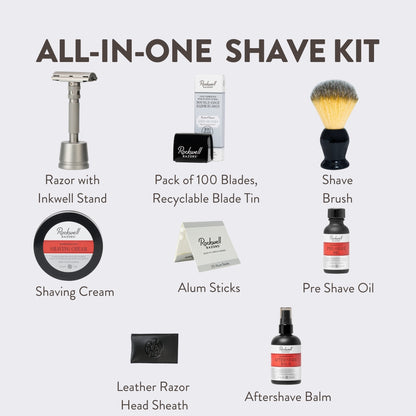 Rockwell T2 Stainless Steel All-In-One Shave Kit