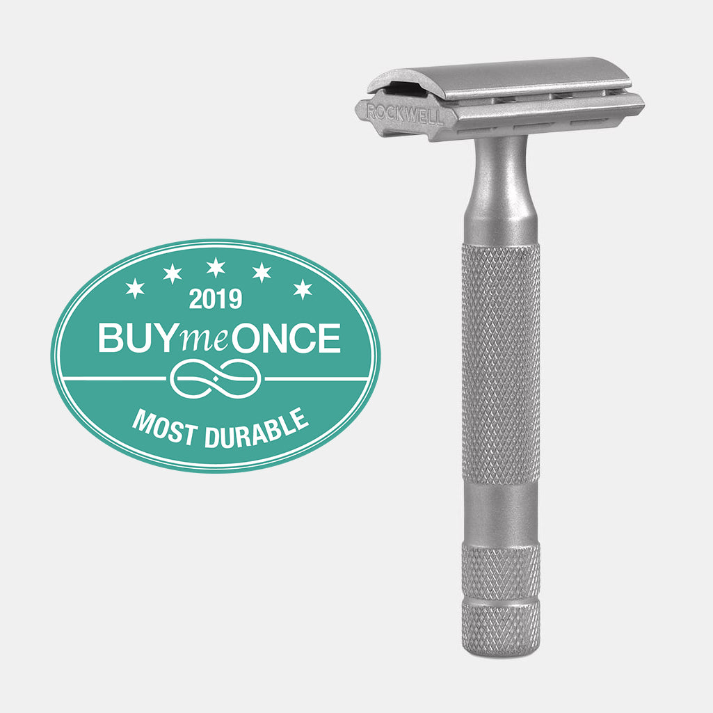 Rockwell 6S Stainless Steel Safety Razor | Rockwell Razors