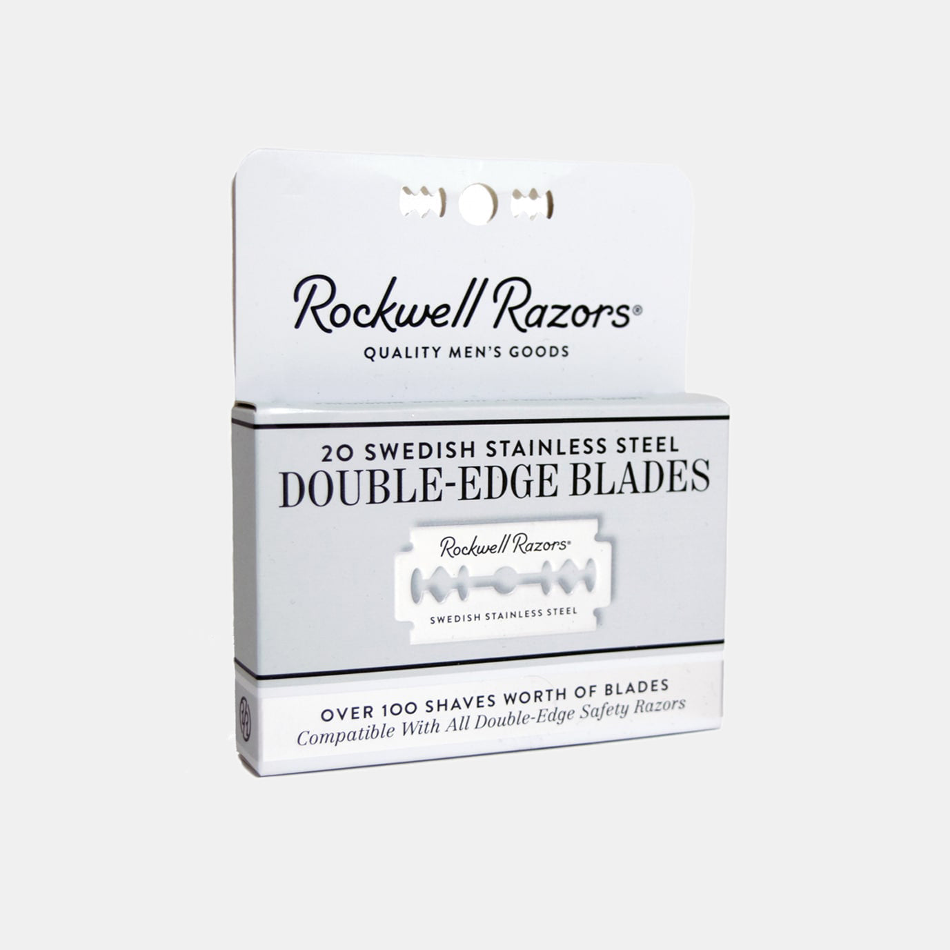 Rockwell Double Edge Razor Blades - Premium Swedish Stainless Steel –  Rockwell Razors