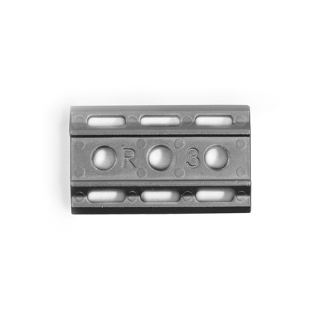 Rockwell 6S - Matte Stainless Steel - 1/3 Plate - , Rockwell Razors