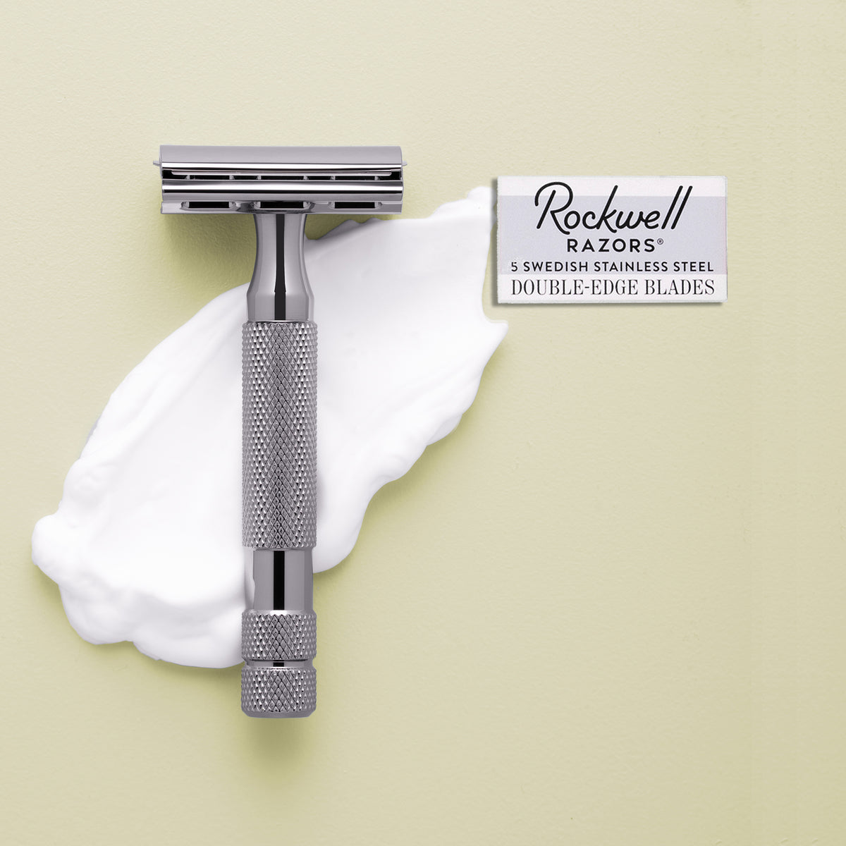 2C Double Edge Safety Razor | Razor & Stand Kit | Rockwell Razors
