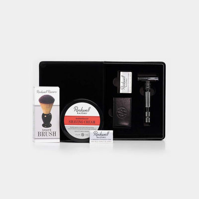Rockwell T2 With Crème de Rasage and Synthetic Shave Brush